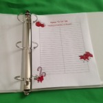 Notebook with pages